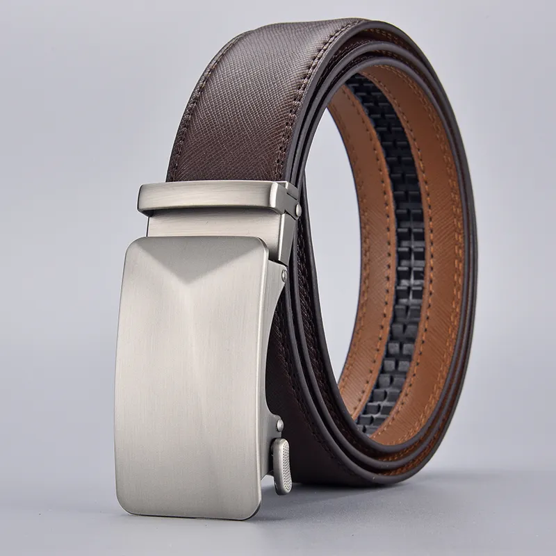 Yalu Genuine Leather Belts Men's 3.5CM-5