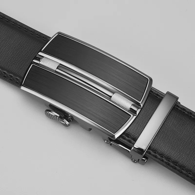 Yalu Split Laminated Leather Belts Men's 3.5CM-5