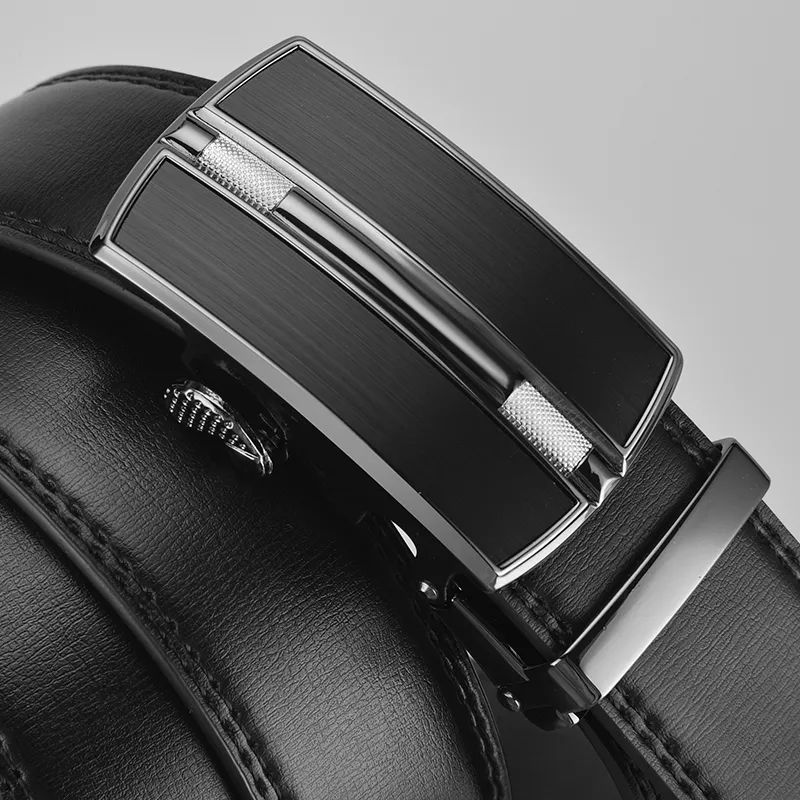 Yalu Split Laminated Leather Belts Men's 3.5CM-8