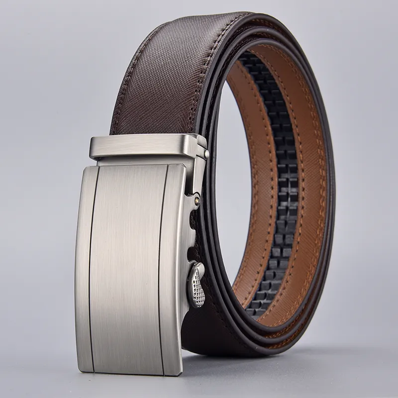 Yalu Genuine Leather Belts Men's 3.5CM-4
