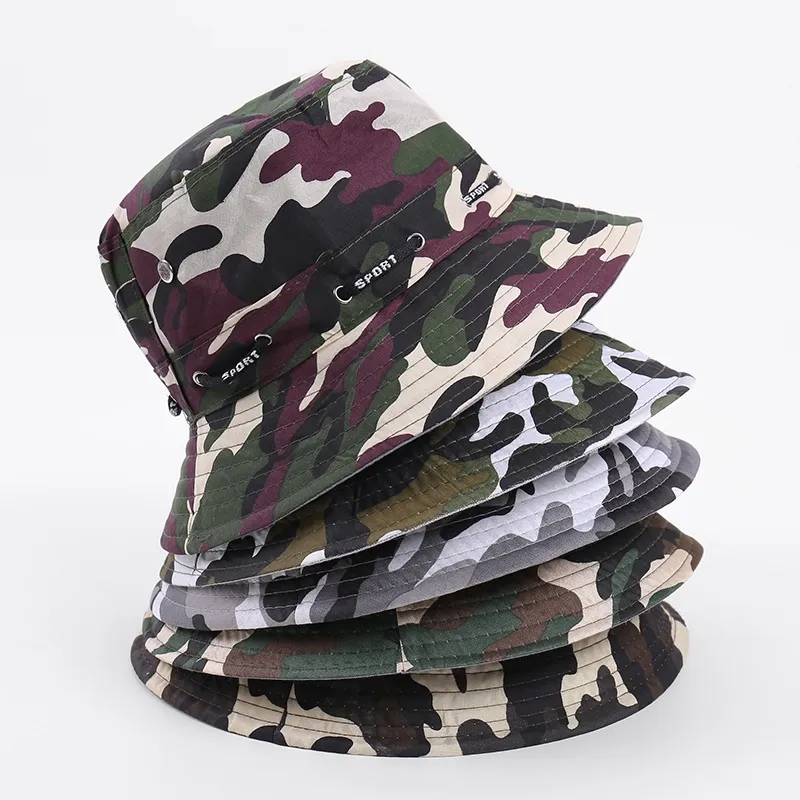 Yalu Acrylic Bucket Hats Unisex-5