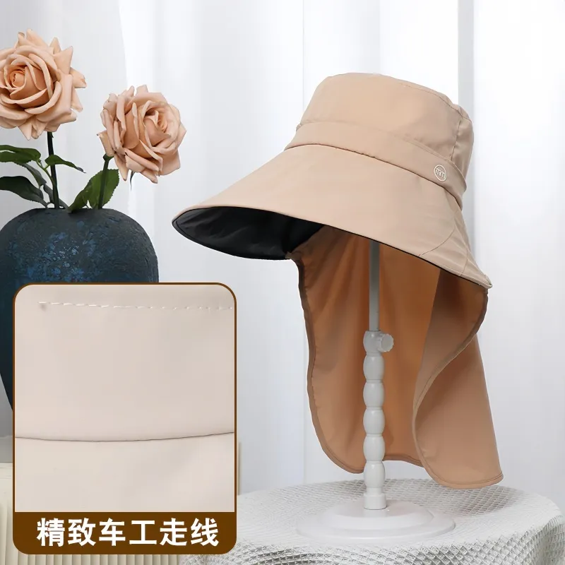 Yalu Polyester Sun Protection Hats Women's-3