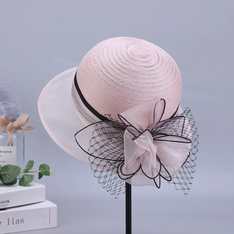Yalu Organza Sun Protection Hats Women's-11