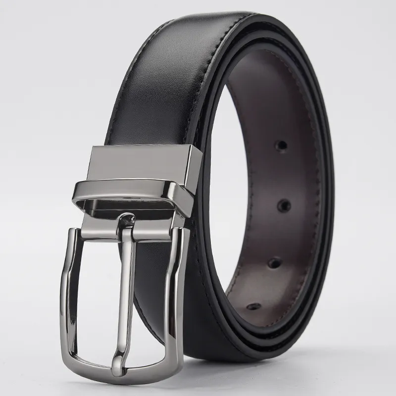 Yalu Bovine Split Transfer Leather Belts Men's 3.4cm-6