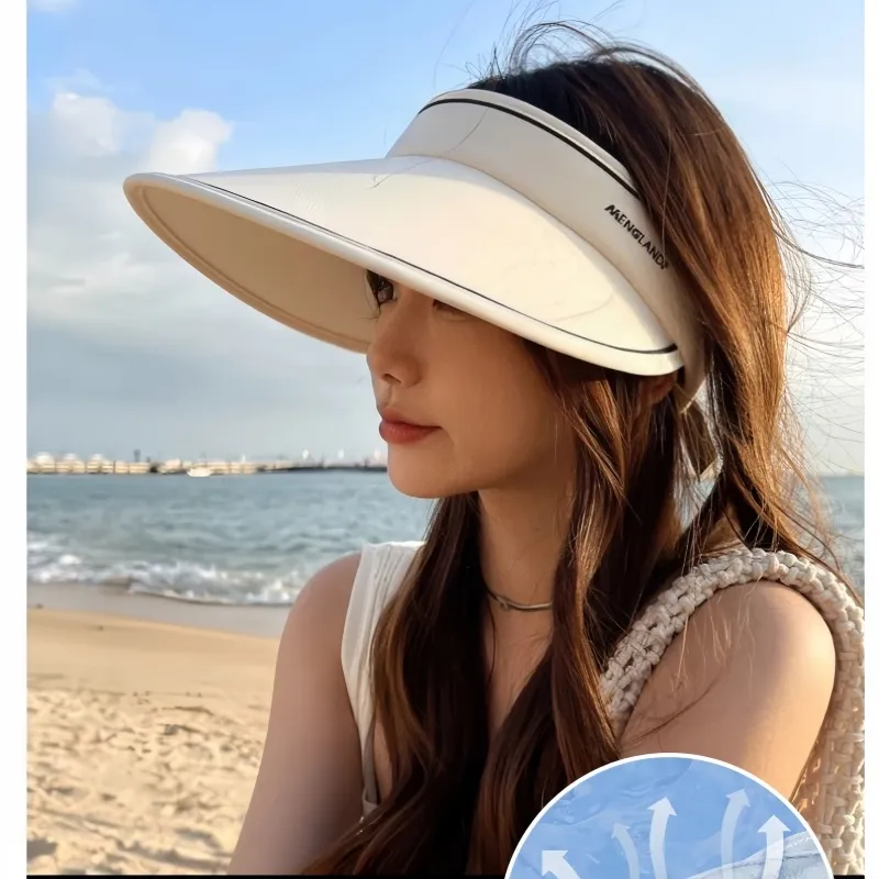 Yalu PVC Sun Protection Hats Women's-7