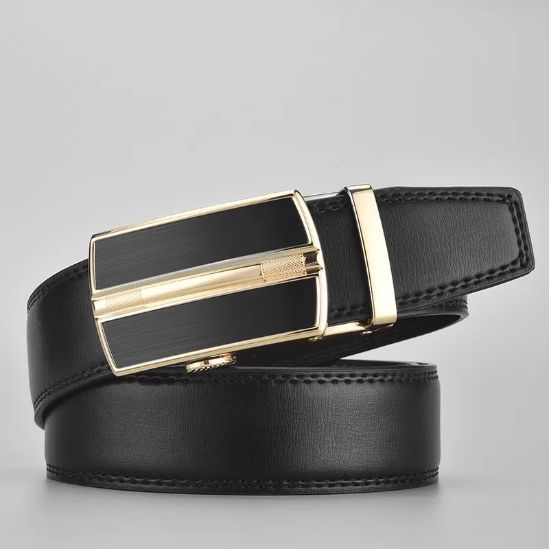 Yalu Split Laminated Leather Belts Men's 3.5CM-1