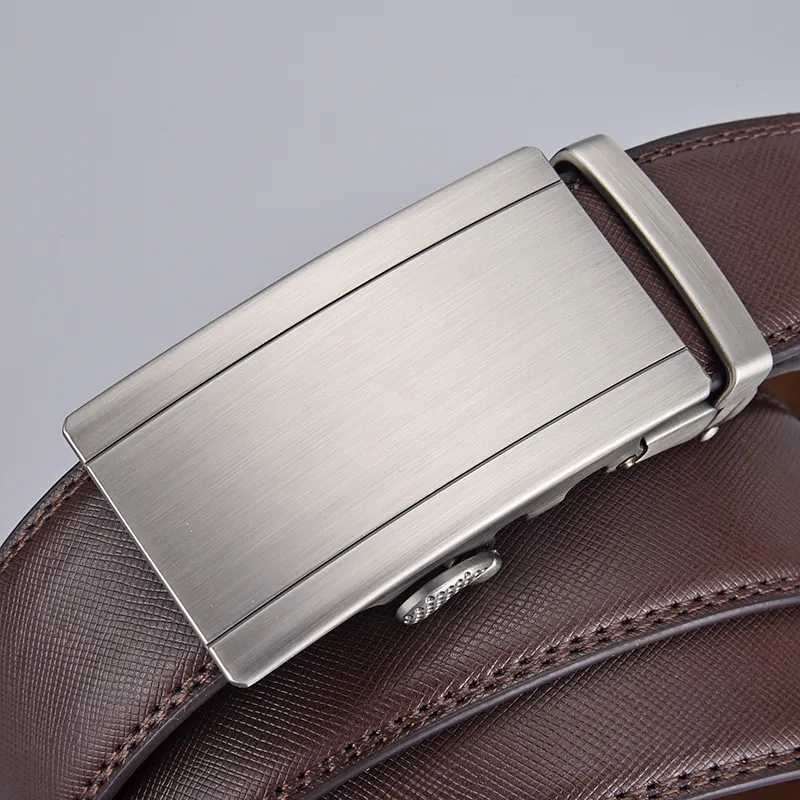 Yalu Genuine Leather Belts Men's 3.5CM-3