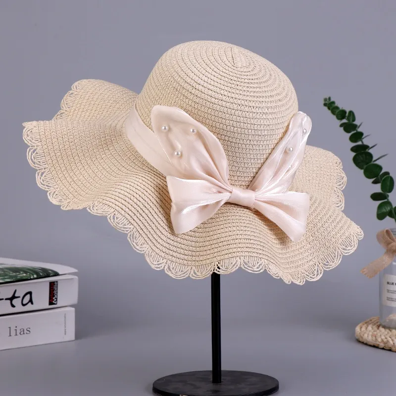 Yalu Straw Woven Sun Protection Hats Women's-8