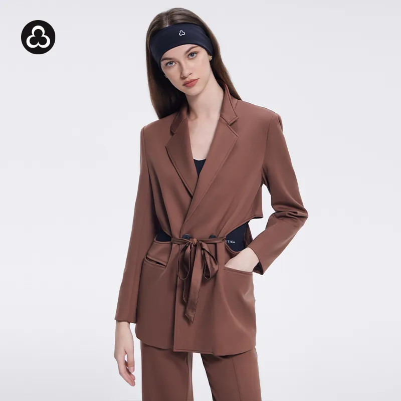 TITIKAACTIVE Business Suit Women's Sun-Kissed Brown-1