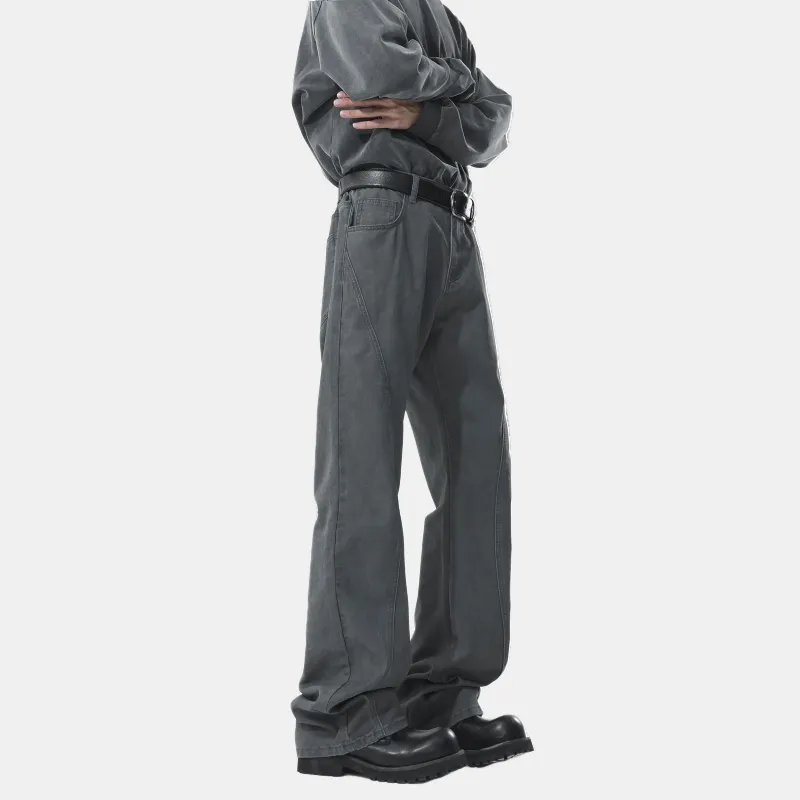 HOKLV Jeans Unisex-8