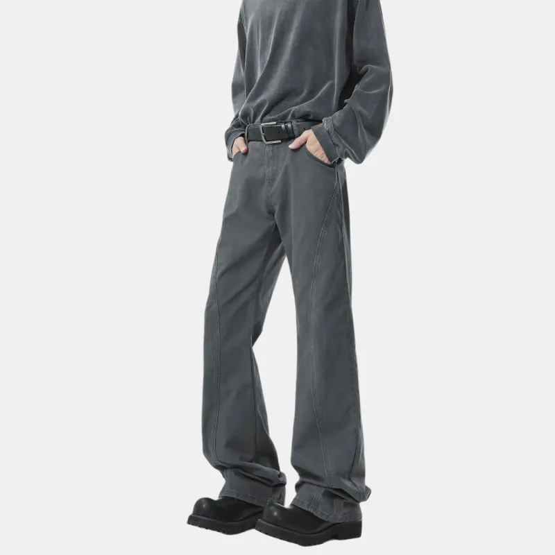 HOKLV Jeans Unisex-10
