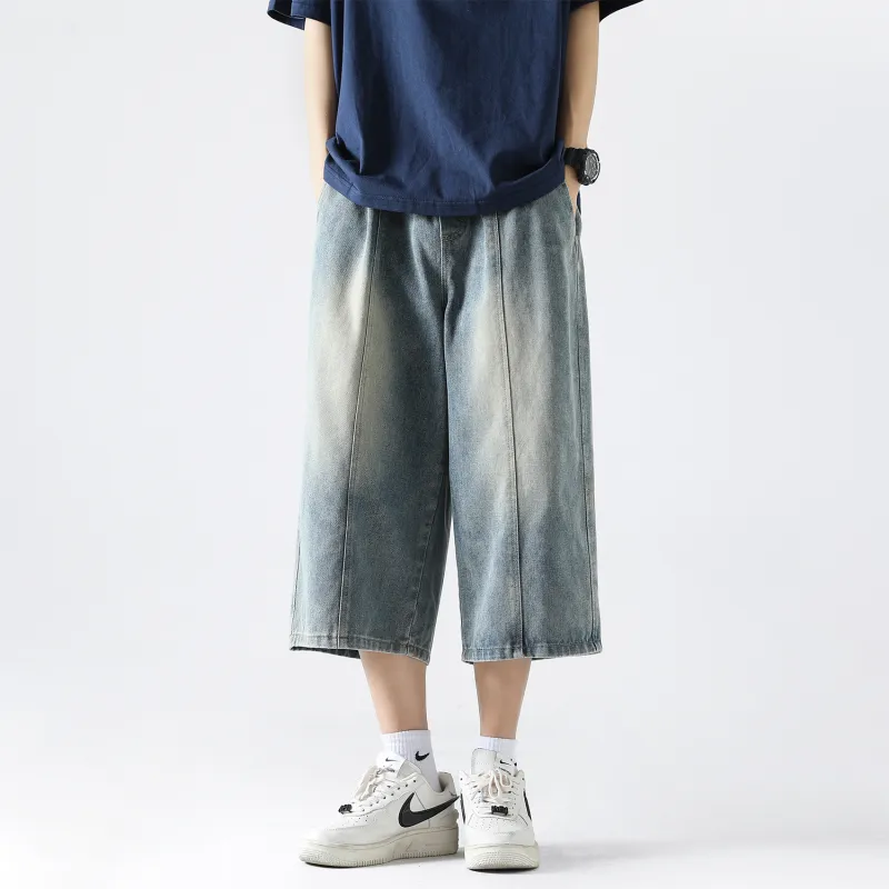 GOODHENLCE Denim Shorts Unisex-14