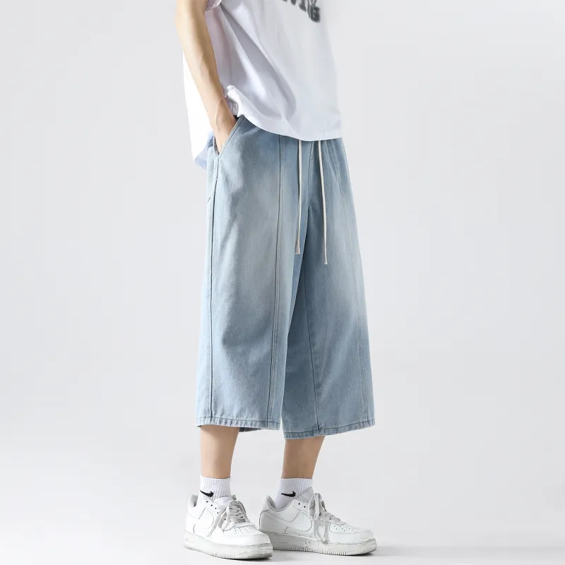 GOODHENLCE Denim Shorts Unisex-8