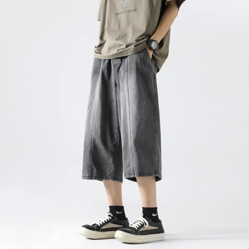 GOODHENLCE Denim Shorts Unisex-19