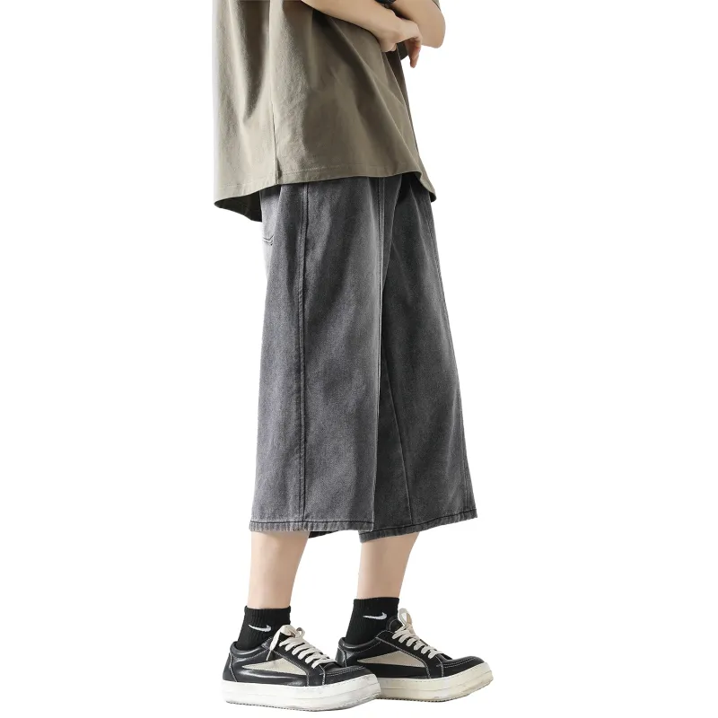 GOODHENLCE Denim Shorts Unisex-18