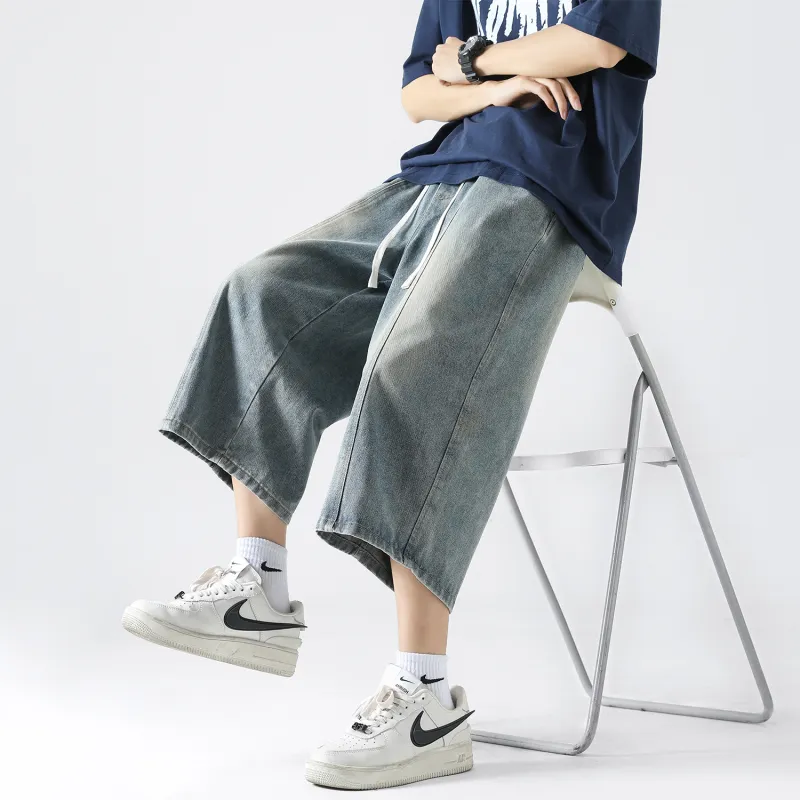 GOODHENLCE Denim Shorts Unisex-16