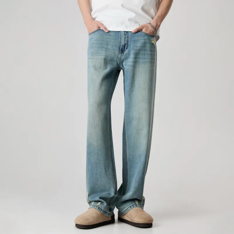 Jeans Men's Cloisonne Blue Artifacts-3