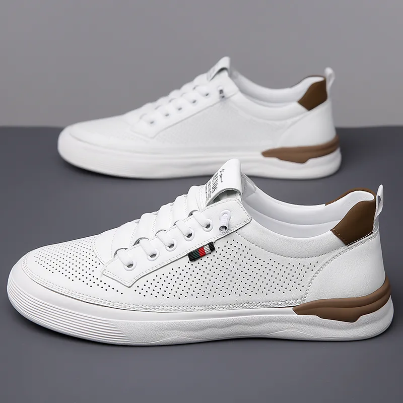 POPULAR ROUSE PR Abrasion Resistant, Lightweight, And Breathable Low Top Skateboard Shoes Men's-2