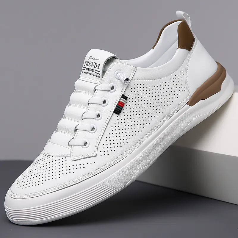 POPULAR ROUSE PR Abrasion Resistant, Lightweight, And Breathable Low Top Skateboard Shoes Men's-1