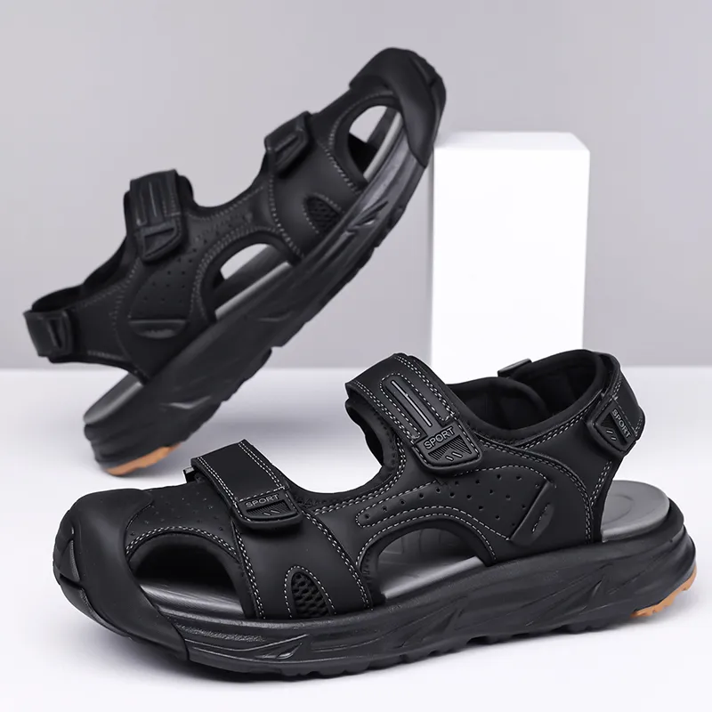 POPULAR ROUSE PR River Trekking Shoes Men's Black-2