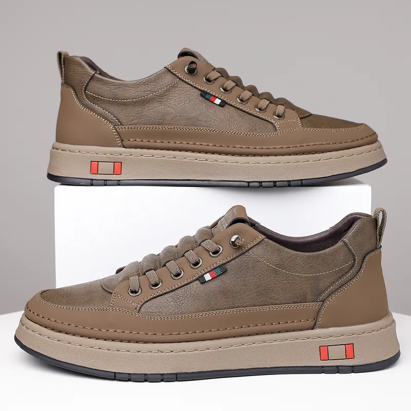 POPULAR ROUSE PR Low Top Skateboard Shoes Men's-16