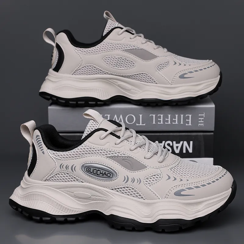 POPULAR ROUSE PR Cushioning, Slip Resistant, Breathable, Height Increasing Low Top Casual Shoes Unisex-9