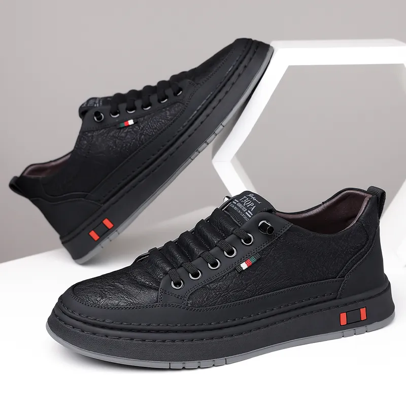 POPULAR ROUSE PR Low Top Skateboard Shoes Men's-19