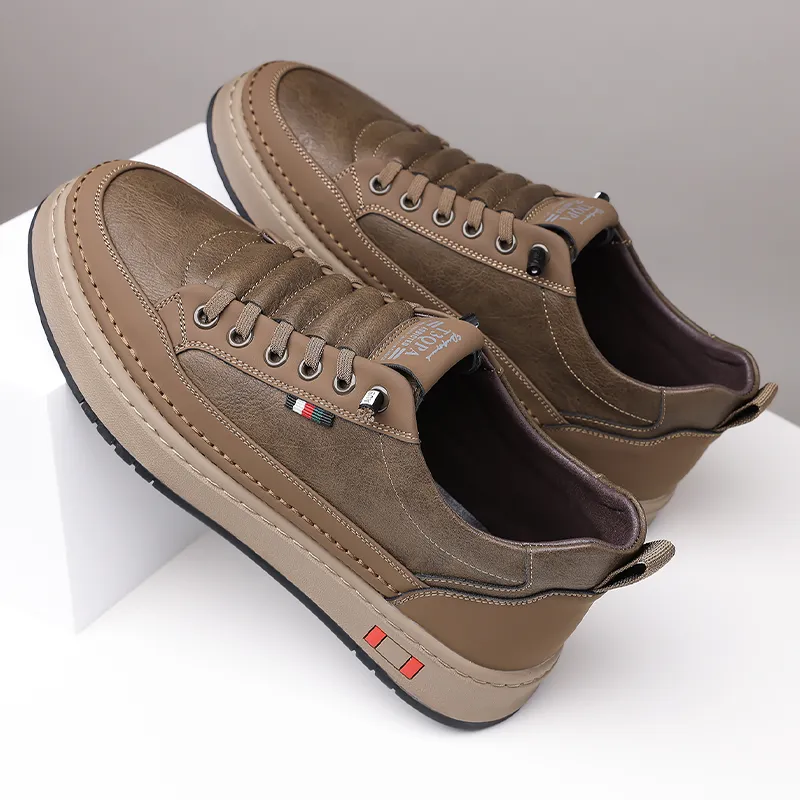 POPULAR ROUSE PR Low Top Skateboard Shoes Men's-15