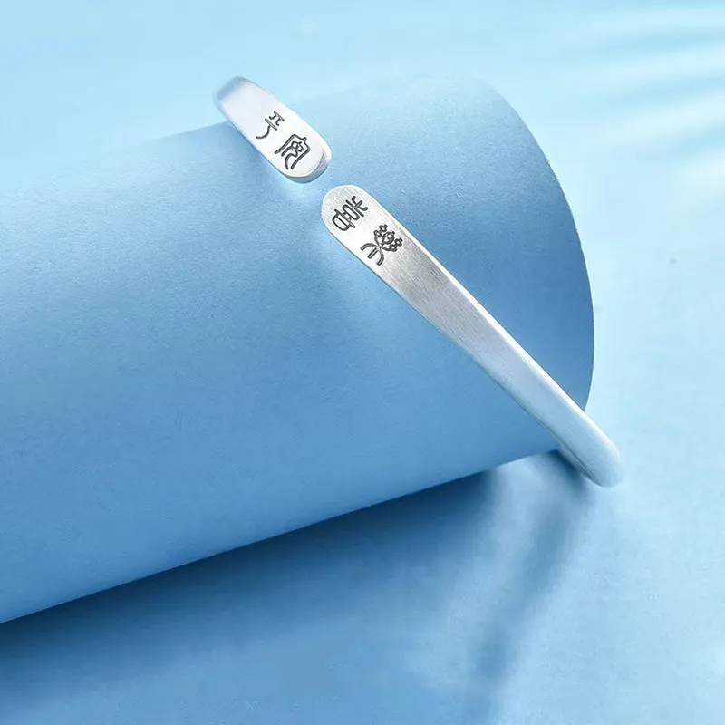 IWE 999 Fine Silver Bangles Women's-2