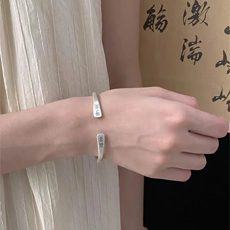 IWE 999 Fine Silver Bangles Women's-4