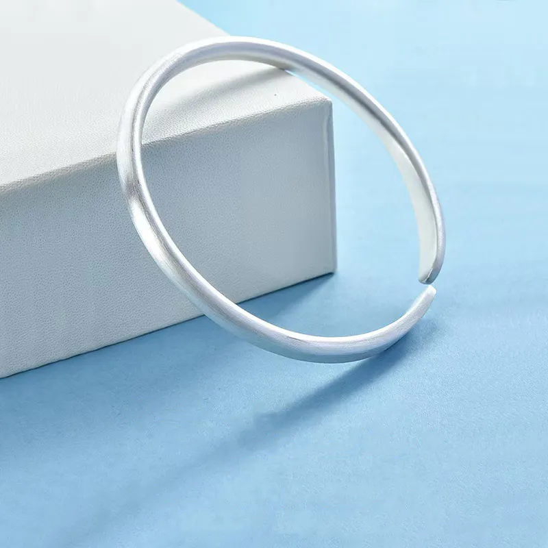 IWE 999 Fine Silver Bangles Women's-1