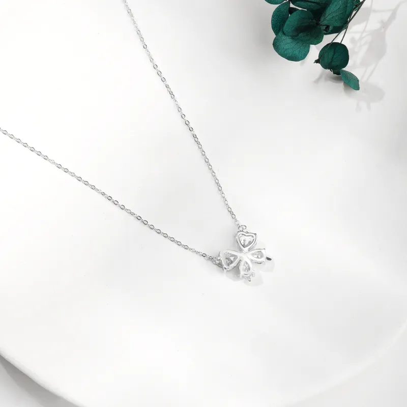 IWE 925 Sterling Silver Necklaces Women's-4