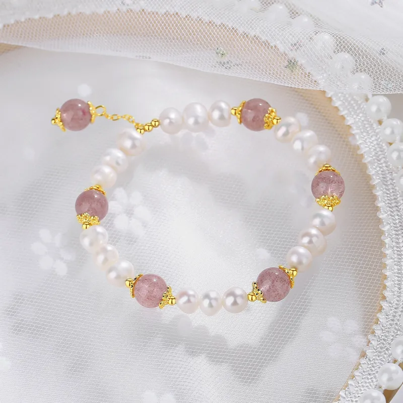 IWE Quartz Jade Obsidian Bracelets Unisex-22