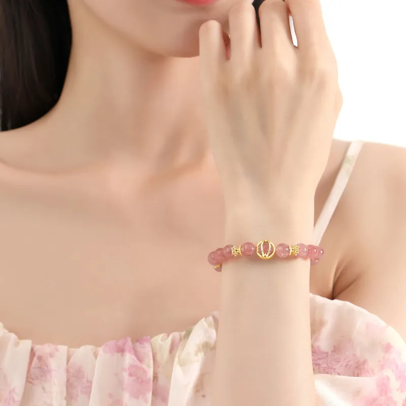 IWE Quartz Jade Obsidian Bracelets Unisex-1