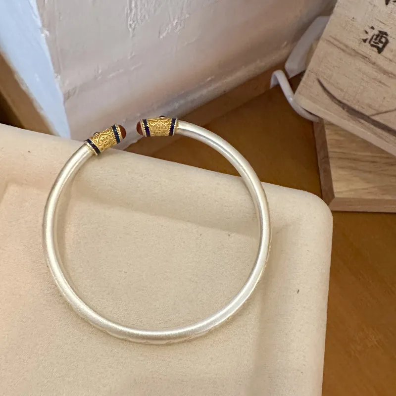 IWE 999 Fine Silver Bangles Women's-1