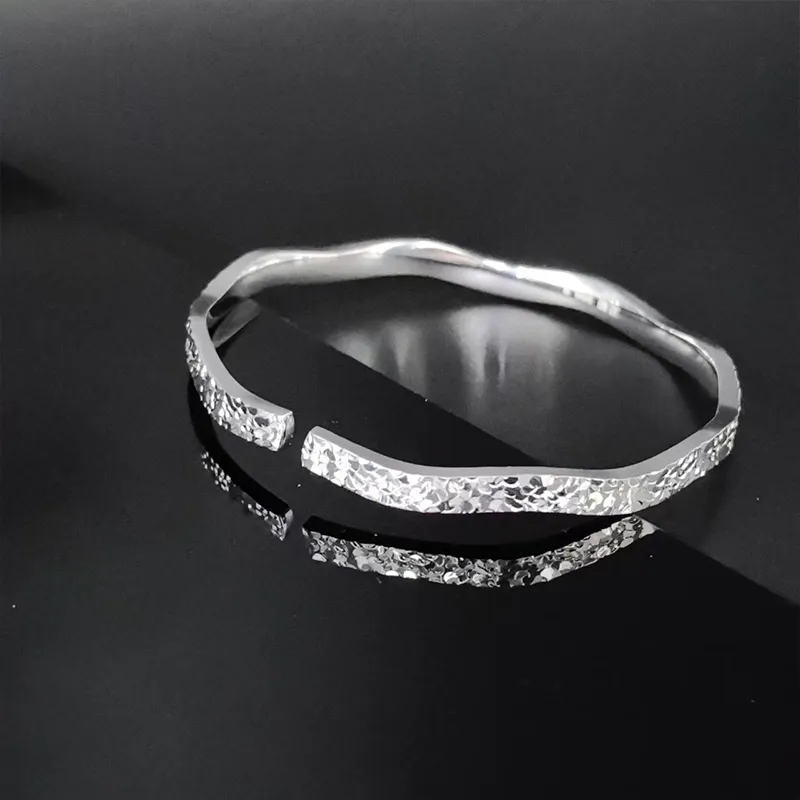 IWE 999 Fine Silver Bangles Women's-2