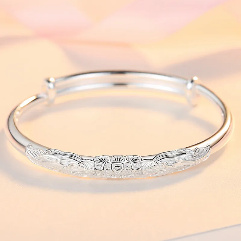 IWE S999 Fine Silver Sterling Silver Bracelets Women's-1