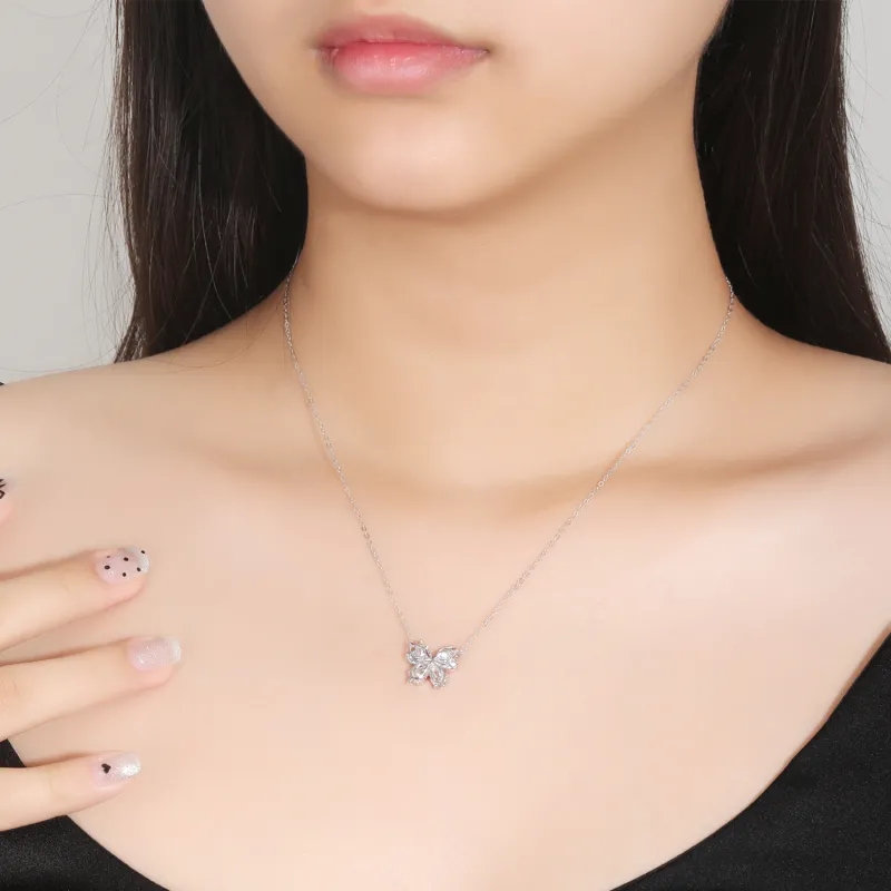 IWE 925 Sterling Silver Necklaces Women's-1