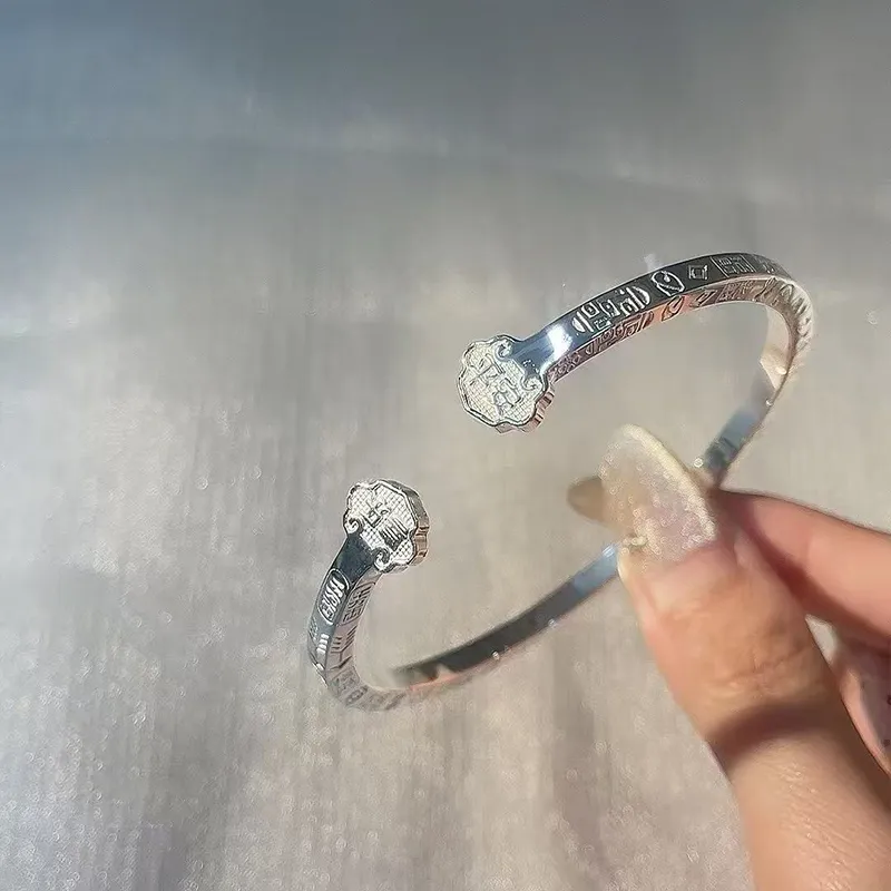 IWE S 999 Fine Silver Sterling Silver Bracelets Women's-5
