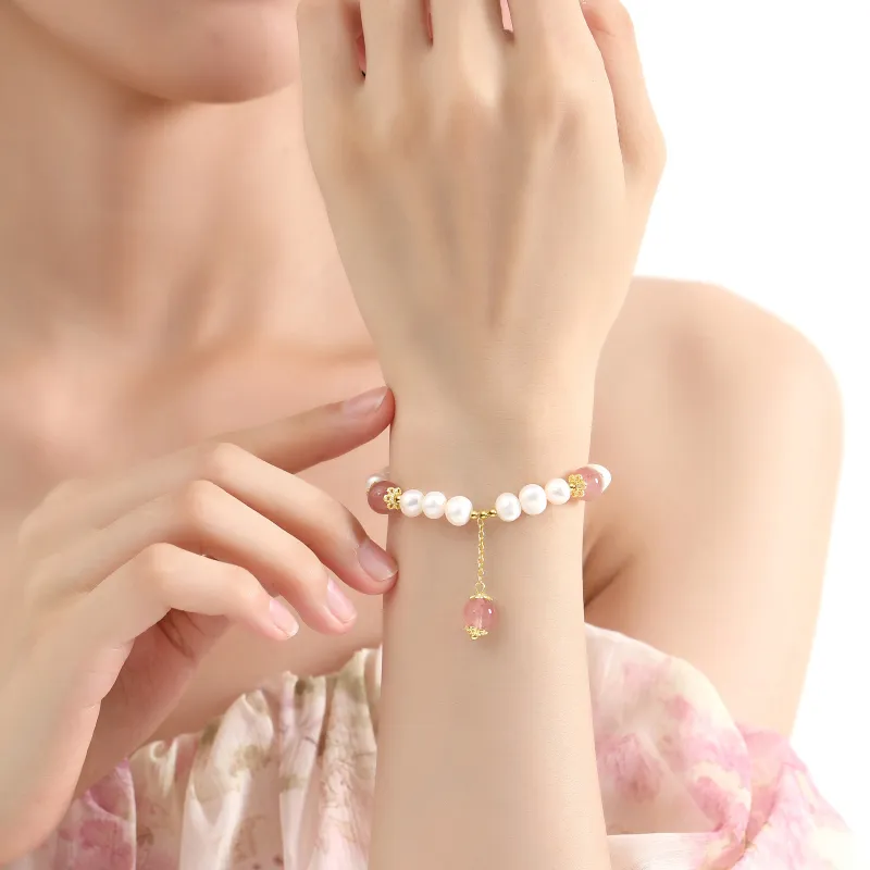 IWE Quartz Jade Obsidian Bracelets Unisex-20