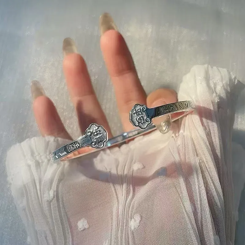 IWE S 999 Fine Silver Sterling Silver Bracelets Women's-2