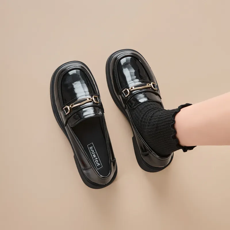 Hotwind Loafers Women's Black-5