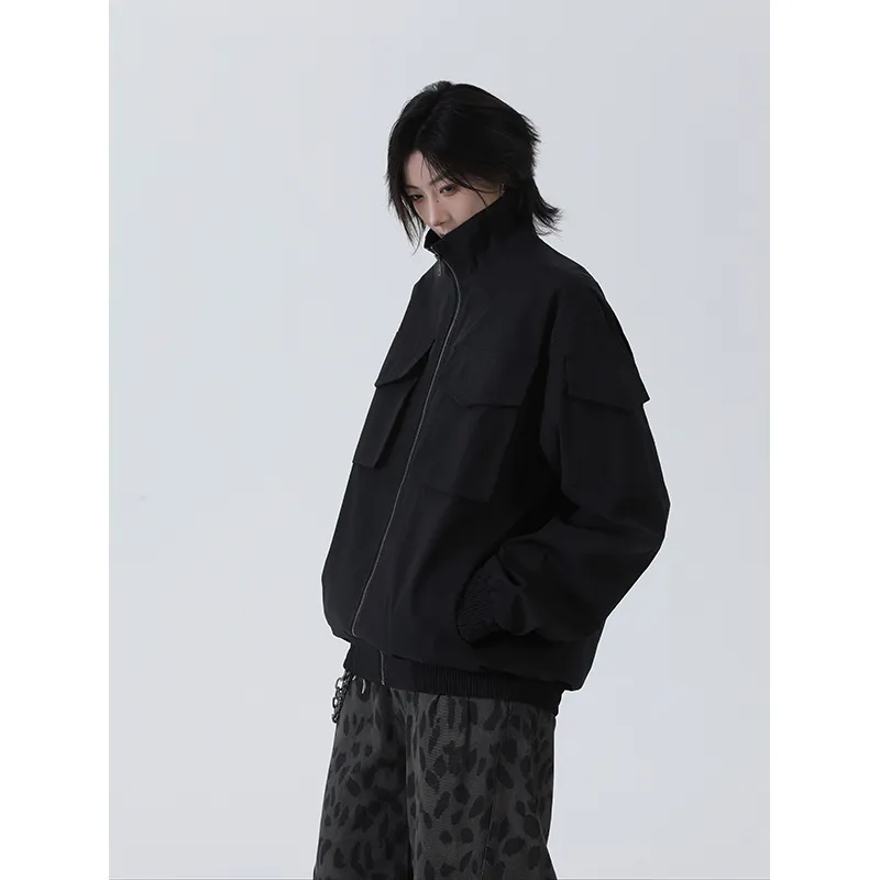 Fashion Jackets & Coats Unisex Classic Black-4