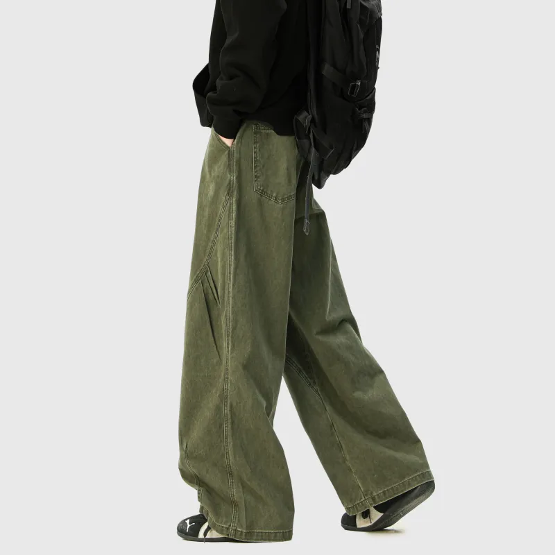 PAINT STAIN Casual Pants Unisex-16
