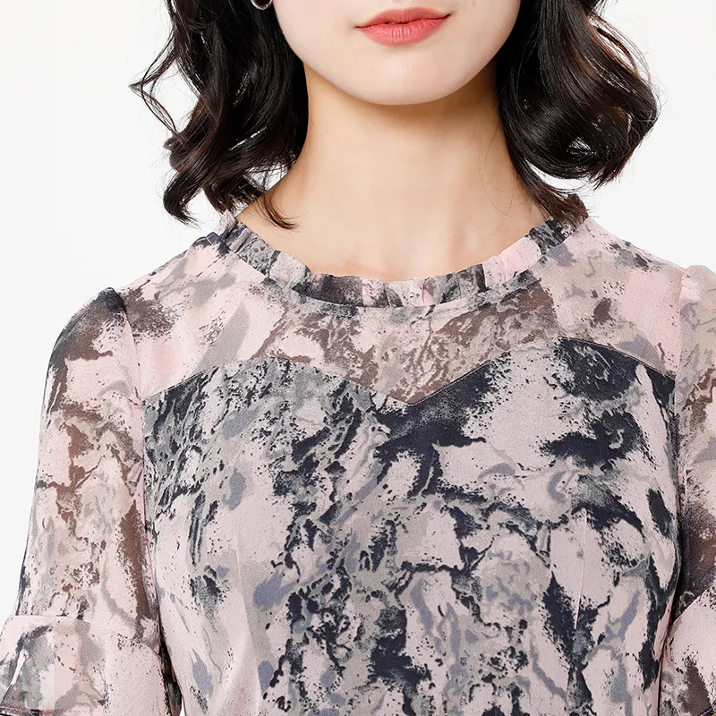 Chericom Short Sleeved Dress Women's Dream Blue-2