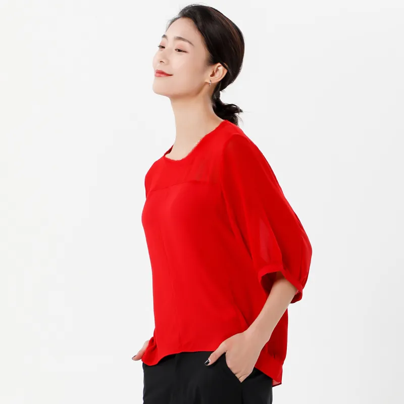 Chericom Batwing Sleeve T Shirt Women's-8