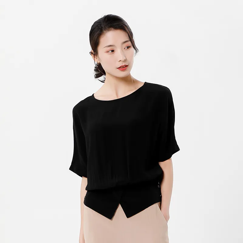 Chericom Batwing Sleeve T Shirt Women's Magic Black-2