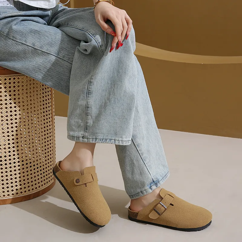 FCMM Closed Toe Slippers Women's Box Included-12