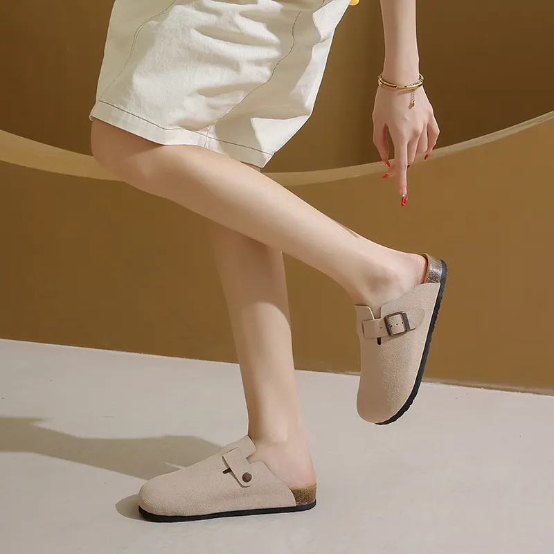 FCMM Closed Toe Slippers Women's Box Included-7