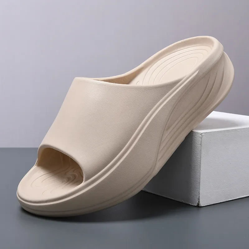 FCMM Cut Out Quiet Slip Resistant Abrasion Resistant Slide Slippers Men's-21